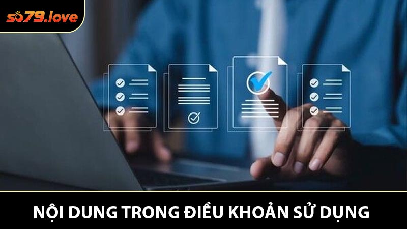 Một Số Nội Dung Chính Có Trong Điều Khoản Sử Dụng