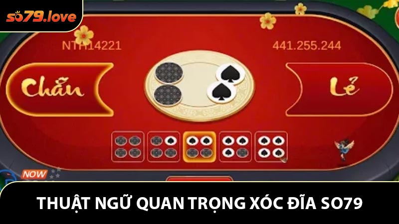 Một số thuật ngữ quan trọng trong trò xóc đĩa So79